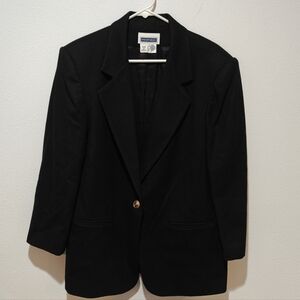 Vintage Prophecy Wool Blazer Size 10 Heavy Lined New Condition Women's